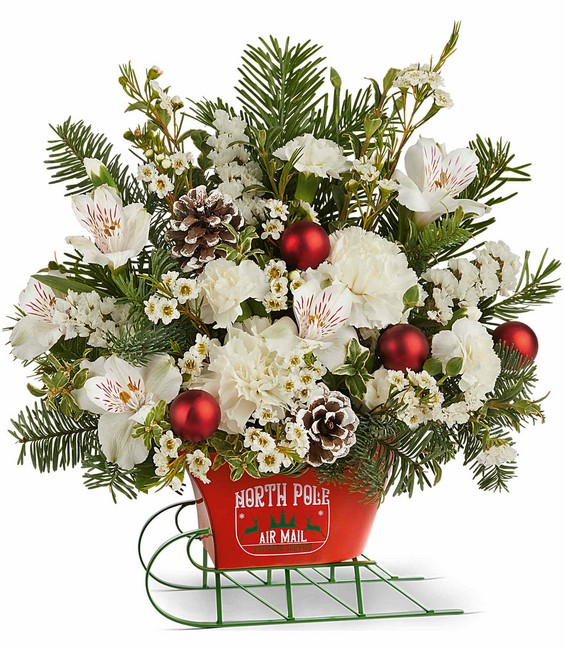 Santa's Sleigh Bouquet